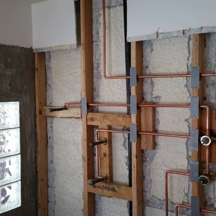 Copper pipe installation for Burst Pipe Repair in Glocester